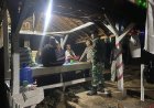 Babinsa Kamal Bersama Warga Tingkatkan Patroli Siskamling